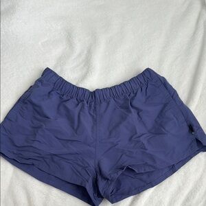 Patagonia Blue Athletic Shorts Lightweight Performance
